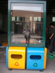 户外广告垃圾箱批发零售，弘盛广告制品厂专业制造